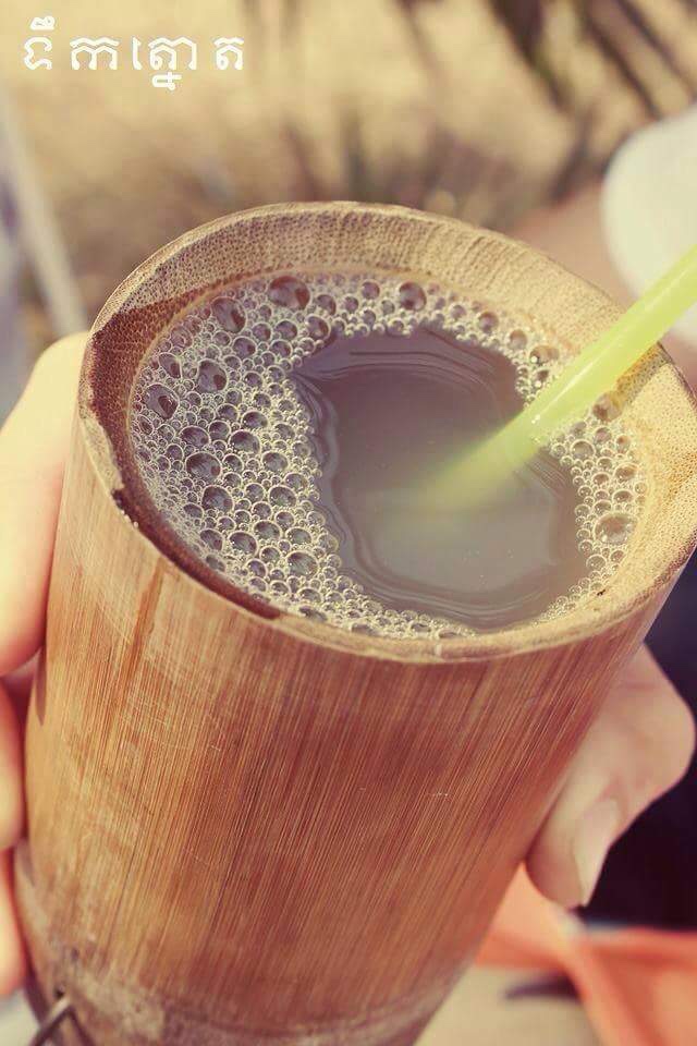 Sweet Cambodian palm sugar juice