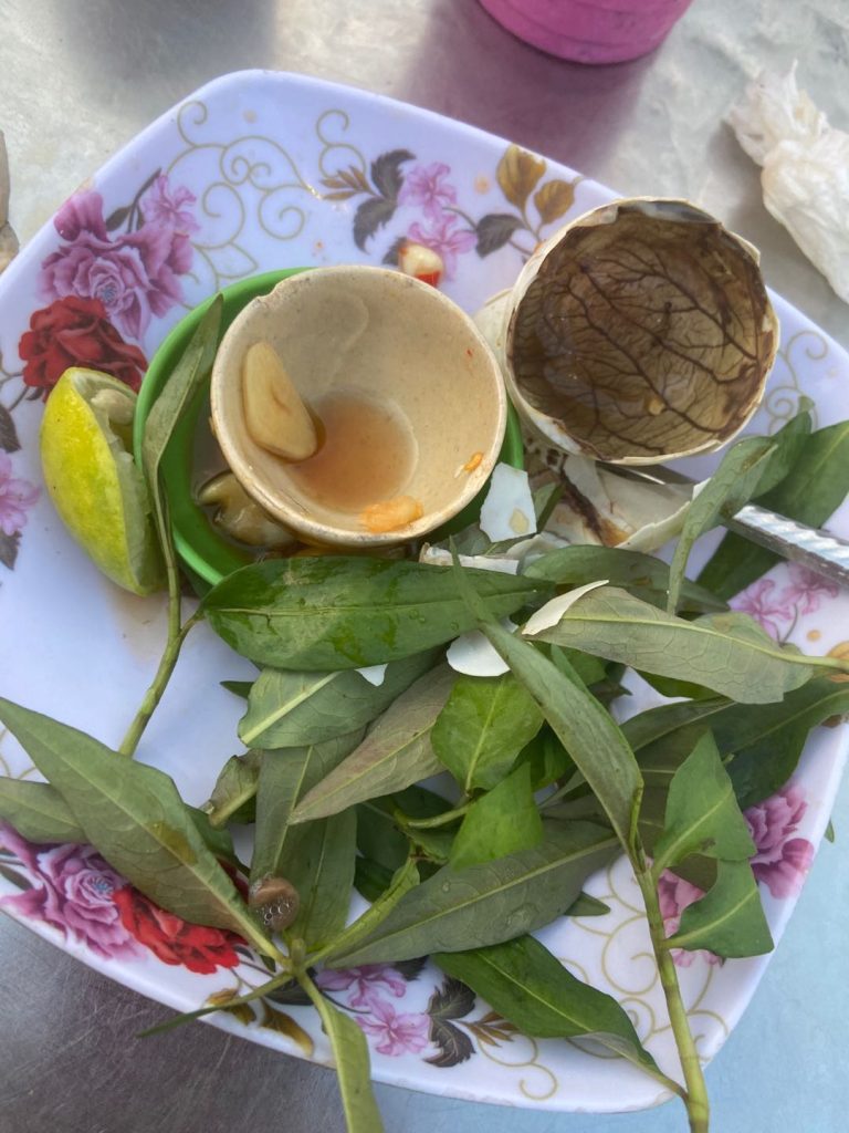 Cambodian balut food
