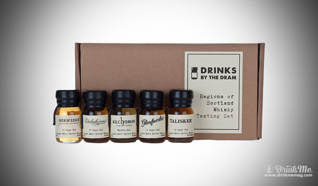 Regions of Scotland Whisky Tasting Set (Drinks by the Dram) drinkmemag.com drink me Burns Night Top List